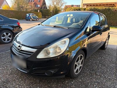 Gebraucht Opel Corsa 80 PS (58 kW) 2007 Schwarz Kleinwagen