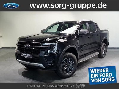 Neu Ford Ranger Wildtrack 205 PS (150 kW) 2025 Schwarz, agateblack met. Abholung