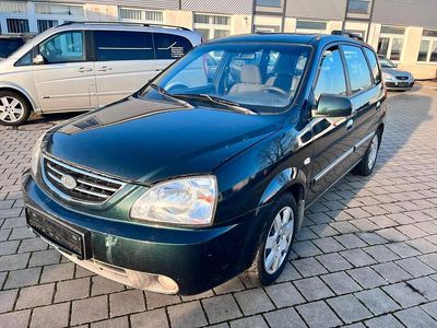 Gebraucht Kia Carens EX 113 PS (83 kW) 2004 Grün Van / Kleinbus