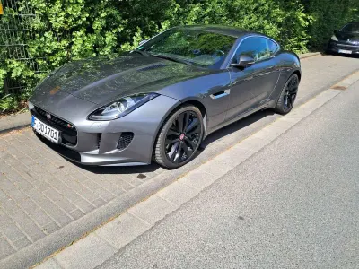 Käytetty Jaguar F-Type S 381 HP (280 kW) 2017 Harmaa Coupe - kaksiovinen