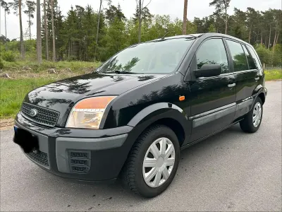 Gebraucht Ford Fusion 75 PS (55 kW) 2007 Schwarz Kleinwagen