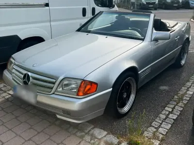Gebraucht Mercedes SL320 231 PS (169 kW) 1994 Silber Cabrio