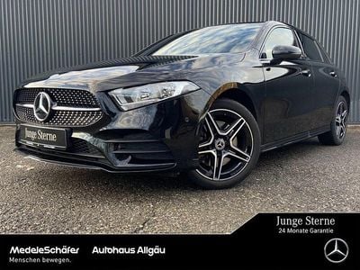 Kosmosschwarz (metallic) Gebraucht 2022 Mercedes A250 AMG Limousine | 25.740 € (Guter Preis)
