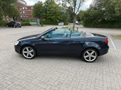 Gebraucht VW Eos 120 PS (88 kW) 2008 Blau Cabrio