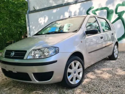 Gebraucht Fiat Punto 66 PS (48 kW) 2004 Silber Kleinwagen