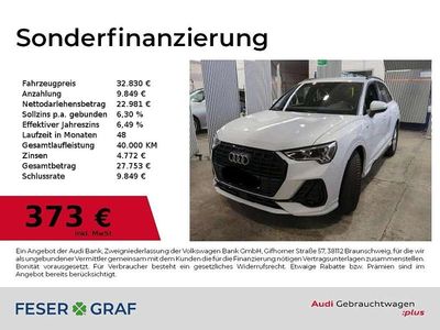 Usata Audi Q3 S-Line 150 CV (110 kW) 2024 Bianco SUV