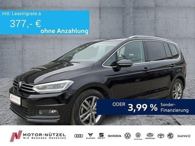 Gebraucht VW Touran Highline 150 PS (110 kW) 2020 Deep black perleffekt Van / Kleinbus