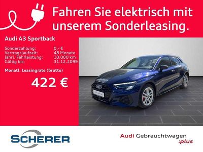 Usata Audi A3 S-Line 245 CV (180 kW) 2023 Blu Berlina