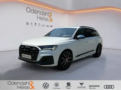 Gebraucht Audi SQ7 Exclusive 507 PS (372 kW) 2022 Gletscherweiß metallic SUV