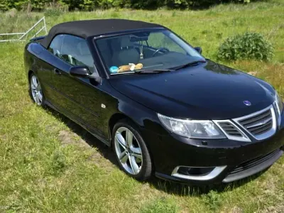 Gebraucht Saab 9-3 Cabriolet Vector 150 PS (110 kW) 2009 Schwarz Cabrio