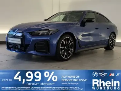 Używany BMW i4 Performance 350 kW (476 KM) 2024 Niebieski Sedan/Limuzyna