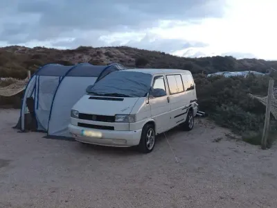 Gebraucht VW T4 102 PS (75 kW) 2002 Weiß Van