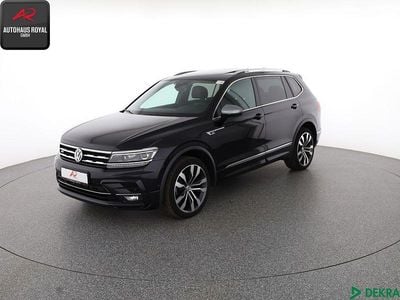 Deep black Gebraucht 2020 VW Tiguan Allspace R-line SUV | 31.430 € (Guter Preis)