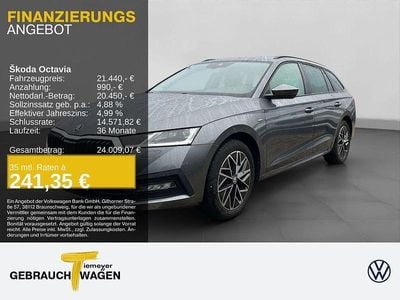 Grau Gebraucht 2022 Skoda Octavia Clever Kombi | 21.440 € (Fairer Preis)