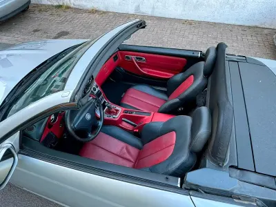 Gebraucht Mercedes SLK230 197 PS (144 kW) 2002 Silber Cabrio