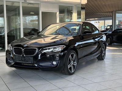 Gebraucht BMW 218 Sport Line 150 PS (110 kW) 2016 Schwarz Coupé