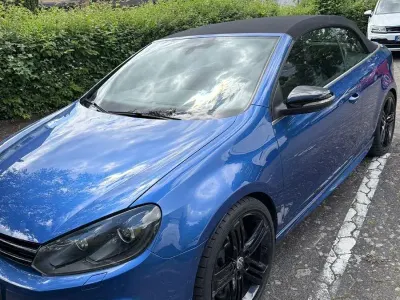 Gebraucht VW Golf Cabriolet R 265 PS (194 kW) 2014 Blau Cabrio