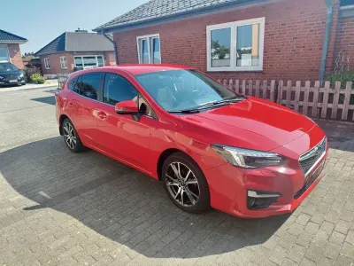Gebraucht Subaru Impreza Trend 114 PS (83 kW) 2018 Rot Limousine