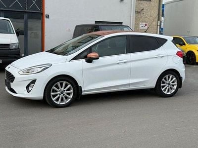 Gebraucht Ford Fiesta Titanium 101 PS (74 kW) 2017 Weiß Limousine