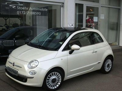 Gebraucht Fiat 500 Lounge 86 PS (63 kW) 2011 Bianco argento Kleinwagen