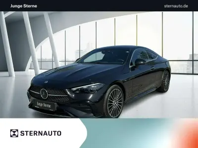 Gebraucht Mercedes CLE200 AMG line 204 PS (150 kW) 2024 Metalliclack obsidianschwarz Coupé