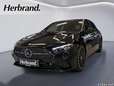 Gebraucht Mercedes A200 AMG 163 PS (119 kW) 2025 Metalliclack kosmosschwarz Limousine
