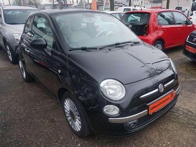 Gebraucht Fiat 500 Lounge 86 PS (63 kW) 2011 (vesuvio schwarz) Kleinwagen