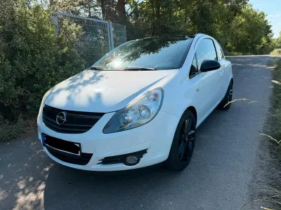 Gebraucht Opel Corsa 90 PS (66 kW) 2009 Weiß Kleinwagen