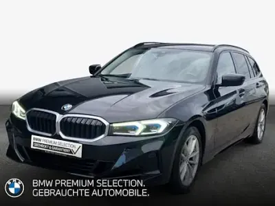 Gebraucht BMW 318 Sport Line 156 PS (114 kW) 2024 Black sapphire metallic Kombi