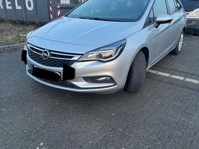 Occasion Opel Astra Business 136 PK (100 kW) 2018 Zwart Stationwagen