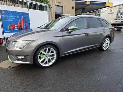 Usata Seat Leon ST FR 150 CV (110 kW) 2014 Grigio Station wagon
