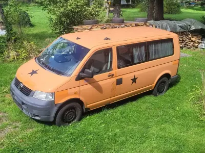 Gebraucht VW T5 131 PS (96 kW) 2007 Orange Van