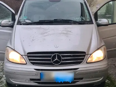 Gebraucht Mercedes Viano 2006 Silber Van / Kleinbus