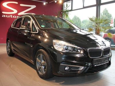 Gebraucht BMW 218 Active Tourer Luxury Line 136 PS (100 kW) 2017 Schwarz Van / Kleinbus