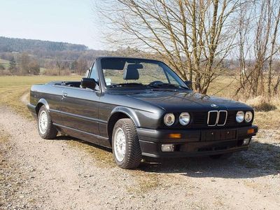 Gebraucht BMW 325 Cabriolet 170 PS (125 kW) 1991 Dieamantschwarz metallic Cabrio