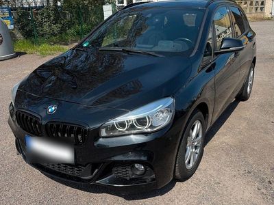 Gebraucht BMW 218 Active Tourer Sport Line 150 PS (110 kW) 2018 Schwarz Van / Kleinbus