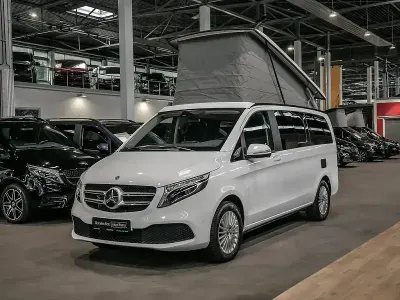 Brugt Mercedes V220 Marco Polo 163 HK (119 kW) 2022 Hvid MPV