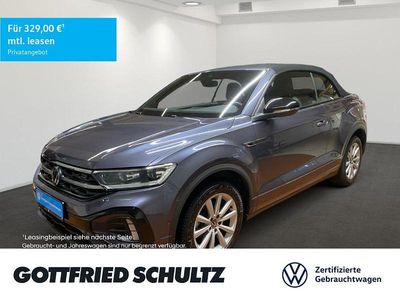 Gebraucht VW T-Roc Cabriolet R-line 150 PS (110 kW) 2025 Grau Cabrio