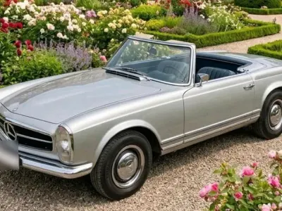 Gebraucht Mercedes 230 150 PS (110 kW) 1965 Silber Cabrio