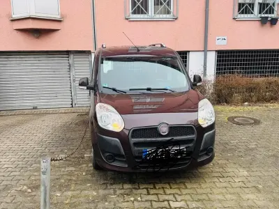 Brugt Fiat Doblò 90 HK (66 kW) 2010 Rød MPV