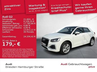 Gebraucht Audi Q2 Advanced Plus 110 PS (80 kW) 2023 Ibisweiß SUV