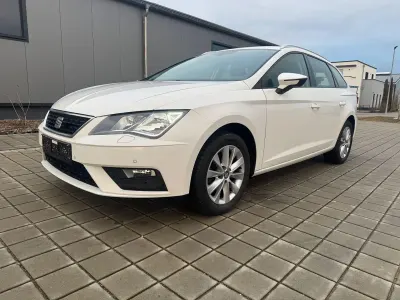 Usata Seat Leon ST Style 150 CV (110 kW) 2020 Bianco Station wagon