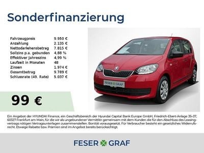Tornadorot Gebraucht 2019 Skoda Citigo Active Kleinwagen | 9.950 € (Etwas zu teuer)