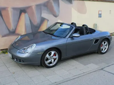 Occasion Porsche Boxster S 252 PK (185 kW) 2002 Grijs Cabriolet