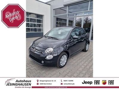 Gebraucht Fiat 500 69 PS (50 kW) 2023 Schwarz metallic Kleinwagen