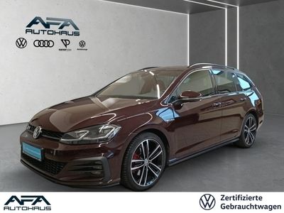 Gebraucht VW Golf VII GTD 184 PS (135 kW) 2017 Black rubin Kombi