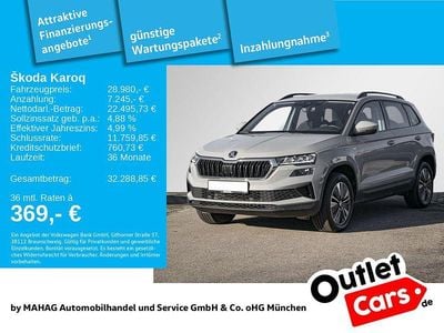 Grau Gebraucht 2022 Skoda Karoq Ambition SUV | 28.980 € (Fairer Preis)
