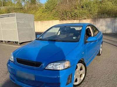 Brugt Opel Astra 116 HK (85 kW) 2000 Blå Coupe