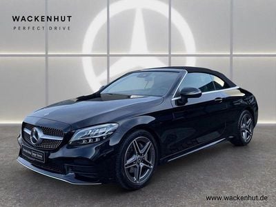 Gebraucht Mercedes C220 AMG 194 PS (142 kW) 2023 Schwarz Cabrio