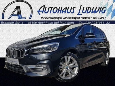 Gebraucht BMW 218 Gran Tourer Luxury Line 136 PS (100 kW) 2023 Schwarz Van / Kleinbus